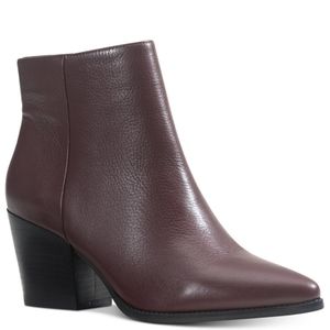American Rag - Eryn Leather Booties - Raisin